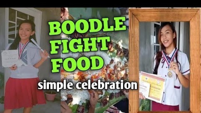 'SIMPLE CELEBRATION BOODLE FIGHT FOOD'