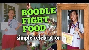 'SIMPLE CELEBRATION BOODLE FIGHT FOOD'