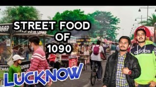 '1090 Street Food Lucknow | Lucknow Street Food 2021 | 1090 Chatori Gali Lucknow | Harsh the Vlogger'