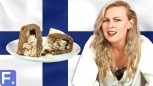 'Irish People Taste Test Finnish Food'