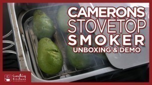 'Camerons Stovetop Smoker Unboxing & Test'