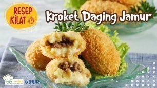 'Resep Kroket Daging Jamur, Resep Camilan yang Cocok Buat Jadi Jualan Frozen Food'