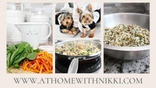 'HOMEMADE DOG FOOD | COOKING FOR YOUR PET'