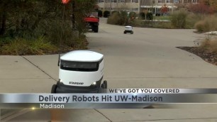 'Delivery Robots Hit UW-Madison'