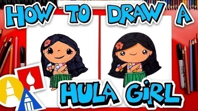 'How To Draw A Hula Girl'