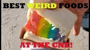 'Best Weird Foods at the CNE (The Ex) 2019 | Make Easy'