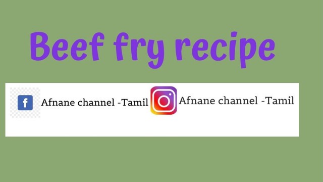 'Beef fry recipe # Homely food #Easy food # Tasty food # Beef fry recipe'