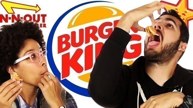 'Fast Food Burger Taste Test'