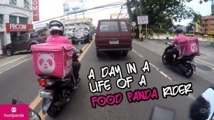 'A Day in a Life of a Food Panda Rider | For a Cause'