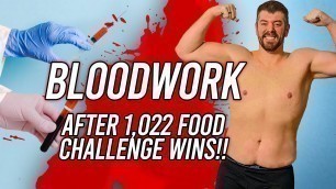 'My 2021 Blood Test Results After 1,022 Food Challenge Wins!!'