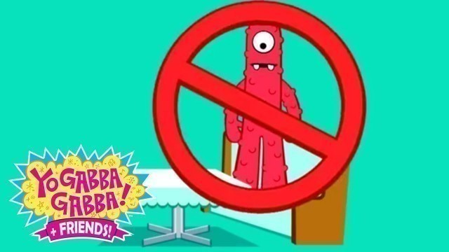 'Yo Gabba Gabba! Full Episodes HD - Restaurant Menu | While We Wait | Good Manners | kids songs'