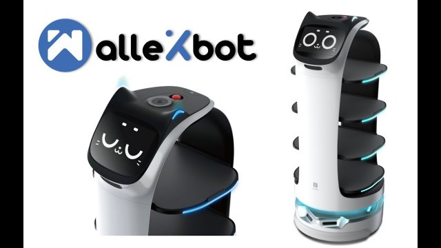 'Wallexbot - Bellabot  Saudi cutest and smartest food delivery robot ever.'