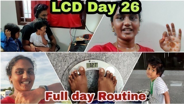 'LCD Diet Routine Day 26 in Tamil | What i eat in a day | Low Carb Diet | DIML Tamil | Raji\'s Kitchen'