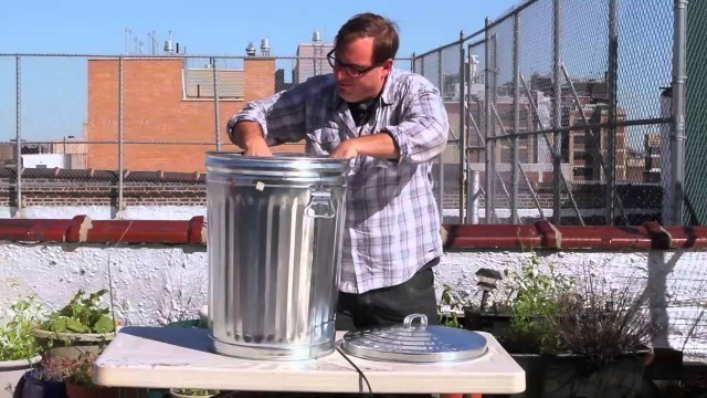 'How to Make a Meat Smoker with a Trash Can - Better Bacon Book'