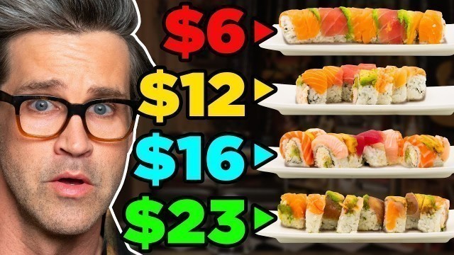 'Frozen vs. Fast vs. Fancy Food Taste Test (Sushi)'