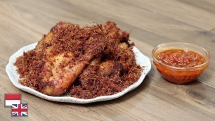 'Resep AYAM GORENG LENGKUAS & Sambal Bawang [Bisa Frozen Food]'