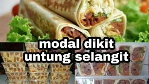 'CARA MEMBUAT KEBAB FROZEN !!part 3 isi sayur letus+makroni'