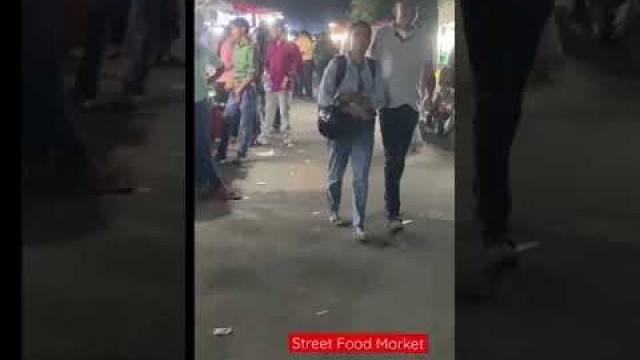 'Hidden Gem Of Lucknow||biggest street food market❤️'