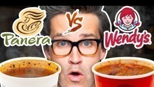 'Who Has The Best Fast Food Soup? (Taste Test)'