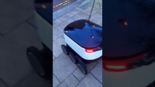 'Food delivery robot in Milton Keynes'