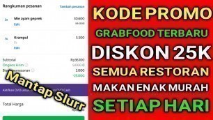 'KODE PROMO GRABFOOD TERBARU OKTOBER 2021'