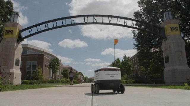 'Robots Are Delivering Food on This College Campus'