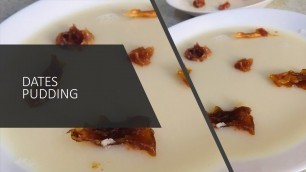 'DATES PUDDING | PUDDING RECIPE | CHINA GRASS AND DATES PUDDING | HoMely Meals'