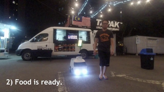 '(#FightCOVID19) (4K) The First Contactless Last Mile Delivery Robot in SEA - HelloWorld Robotics'