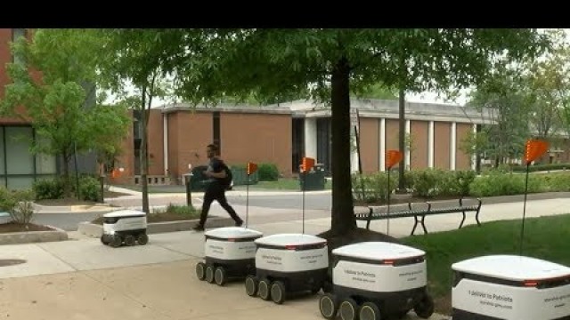 'Robot food delivery at George Mason could become the future'