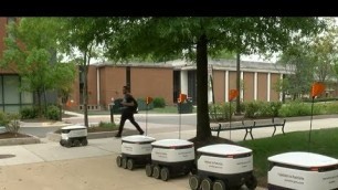 'Robot food delivery at George Mason could become the future'