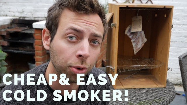 'How to make a cold smoker at home!'