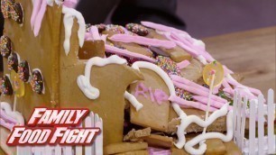 'Epic gingerbread house fails | Family Food Fight 2018'